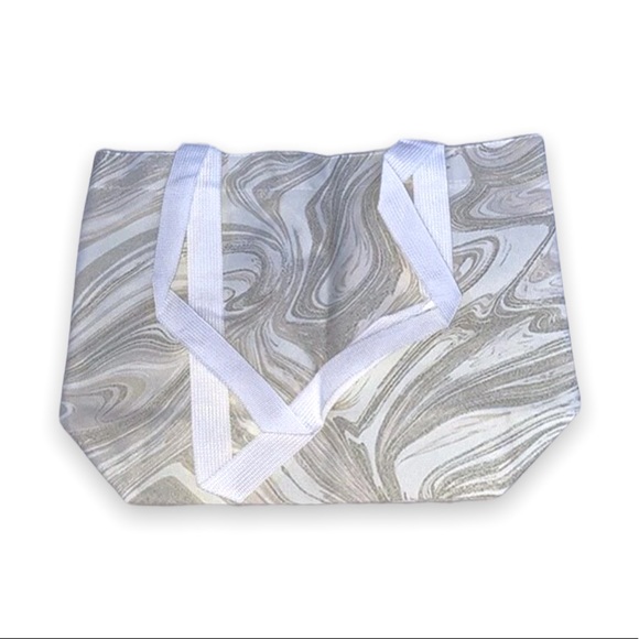 New Boho Swirl Polyester Allover Graphic Shoulder Double Handle Tote Bag - Picture 10 of 10